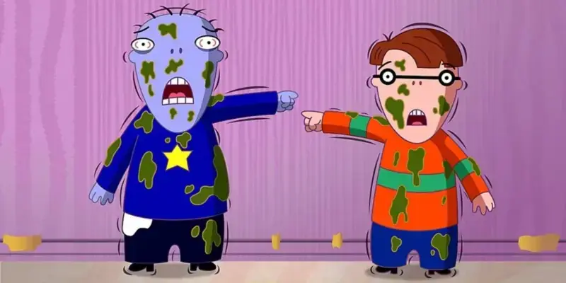 Les Cramp Twins sur Cartoon Network.