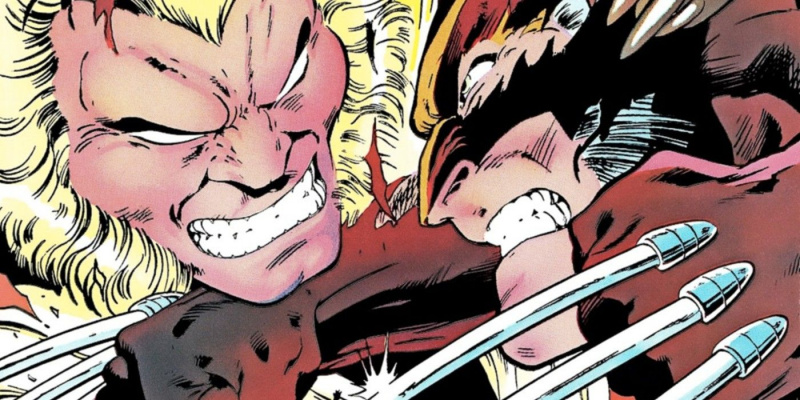   Wolverine vs Sabretooth