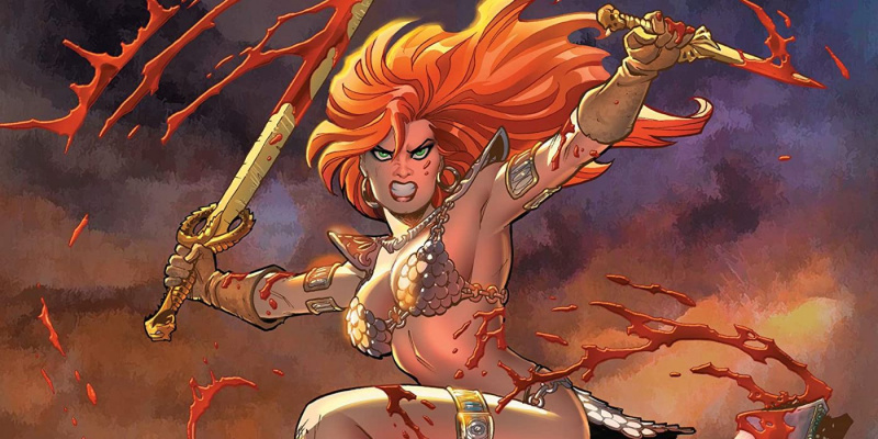   Vörös Sonja, ahogy a Marvel Comics ábrázolja