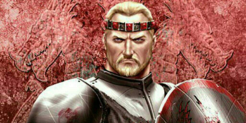   งานศิลปะของ Maegor the Cruel จากหนังสือ Fire & Blood