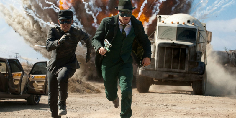   Seth Rogen และ Jay Chou ใน Green Hornet