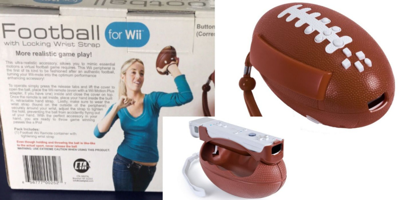   Emballasje av Fotball Wiimote med to ut-av-boksen skudd