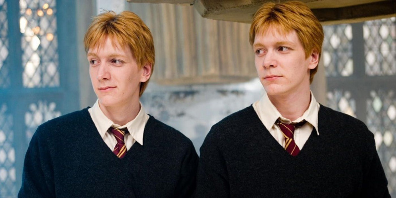   Fred et George Weasley de Harry Potter