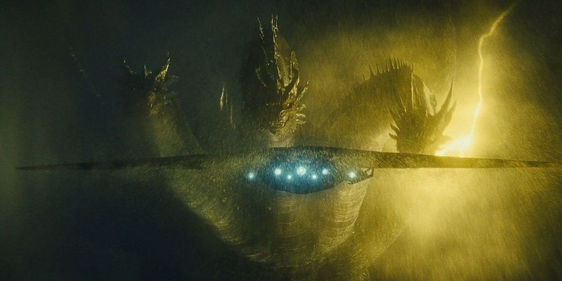 Henkeäsalpaava uusi Godzilla 2 Julisteet Juhlista kiinalaista uutta vuotta