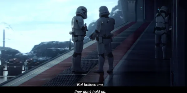 بيضة عيد الفصح من طراز T-17 Stormtrooper في حرب النجوم: القوة تستيقظ