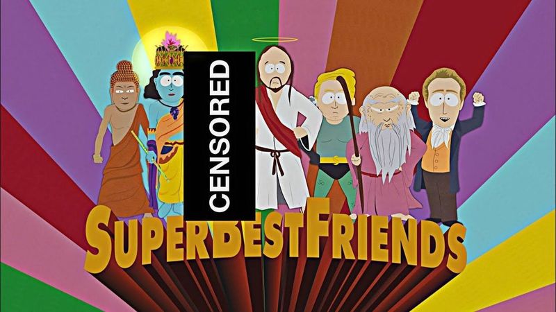 يعمل SOUTH PARK JESUS ​​مع أفضل أصدقائه - YouTube