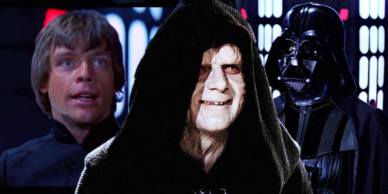   Luke Skywalker Palpatine Darth Vader
