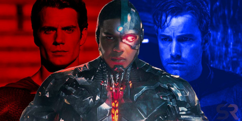   Henry Cavill Superman Ray Fisher Cyborg Ben Affleck Batman