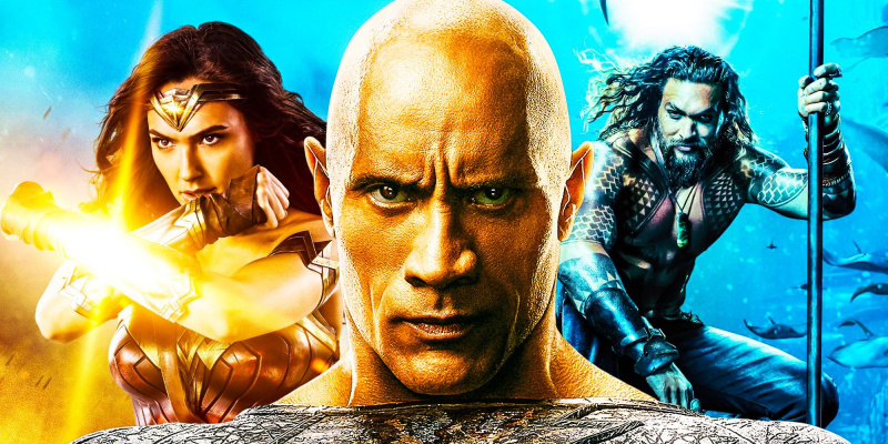   Fekete Adam DCEU Aquaman csodanő