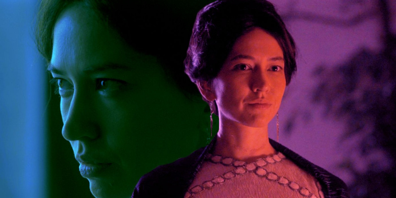   Mysaria, a fehér féreg (Sonoya Mizuno) a Sárkány házában.