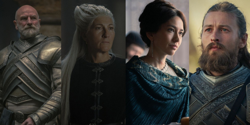  A sárkány háza, 9. rész Harrold Westerling Erryk Cargyll Rhaenys Targaryen Mysaria