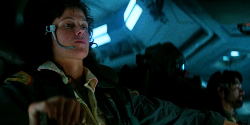   Ellen Ripley (Sigourney Weaver) az Alienben.